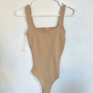 Sky and Sparrow Square-Neck Bodysuit